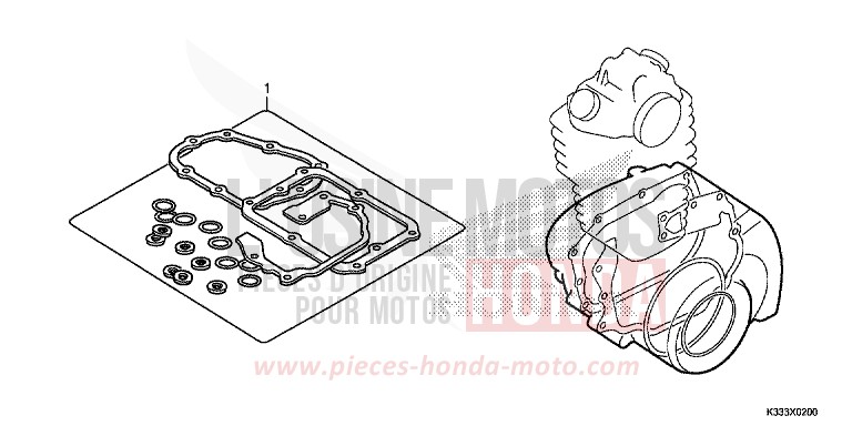 DICHTUNG SATZ B von CBR300R NITRIC ORANGE (YR271) von 2016