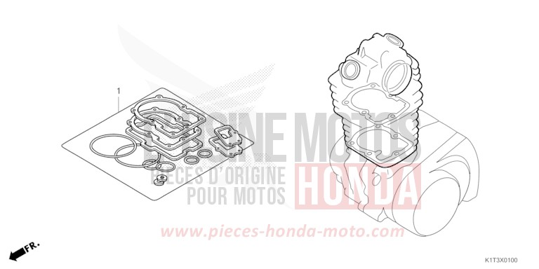 DICHTUNG SATZ A von CRF300LRA EXTREME RED (R292) von 2021