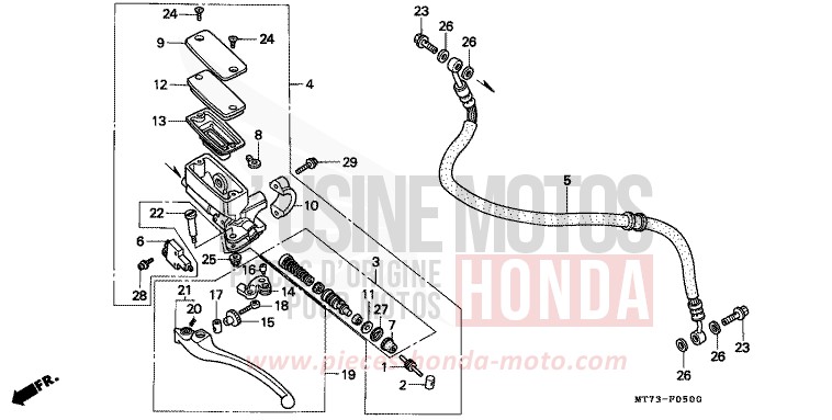 HAUPTKUPPLUNGSZYLINDER von NR NR RED (R175) von 1992