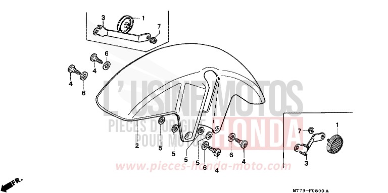 KOTFLUEGEL, VORNE von NR NR RED (R175) von 1992