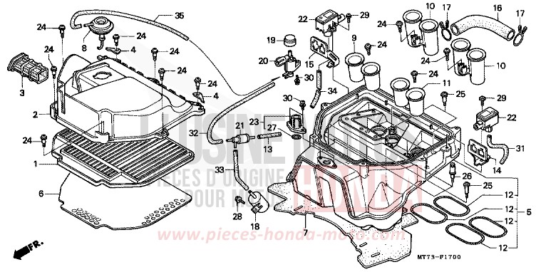 LUFTFILTER von NR NR RED (R175) von 1992