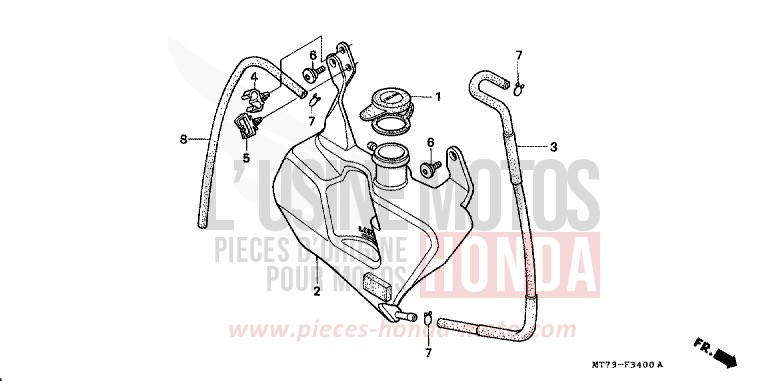 RESERVETANK von NR NR RED (R175) von 1992