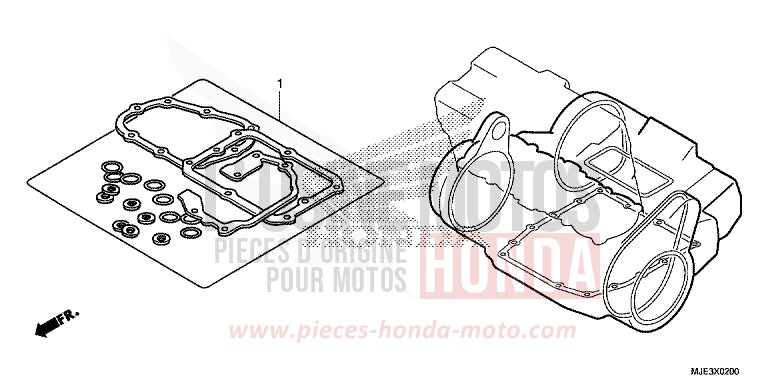 DICHTUNG SATZ B von CBR650FAE PEARL METALLOID WHITE (NHA96K) von 2014