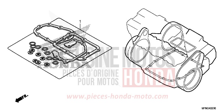 DICHTUNG SATZ B von CB1000R HYPER RED (R348B) von 2015