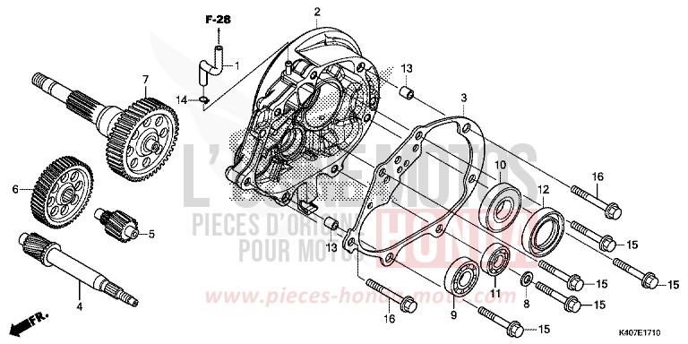 BOITE DE VITESSES von Forza M00NDUST SILVER METALLIC (NHB29) von 2015
