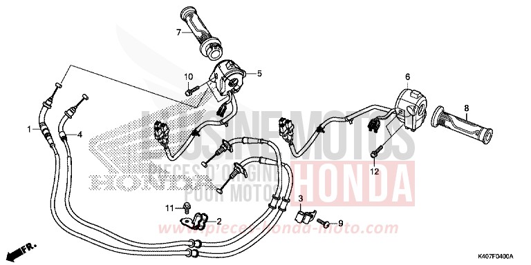 COMMUTATEUR/CABLE von Forza MAT CYNOS GRAY METALLIC (NH312) von 2015