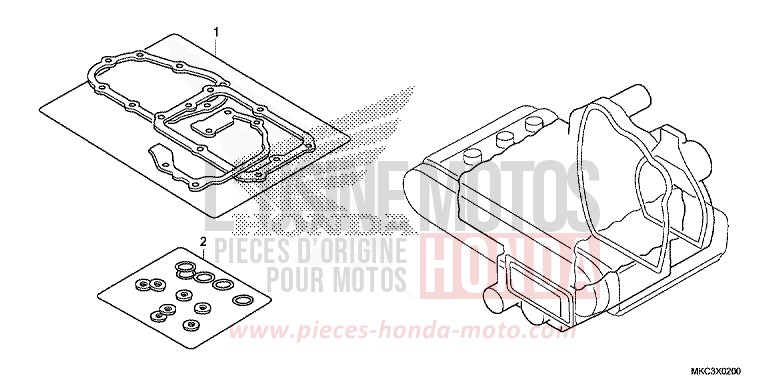 TROUSSE DE JOINT B von GL1800 PEARL GLARE WHITE (NHB53) von 2018