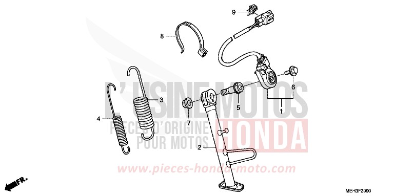 STAENDER von DN-01 GRAPHITE BLACK (NHB01) von 2008