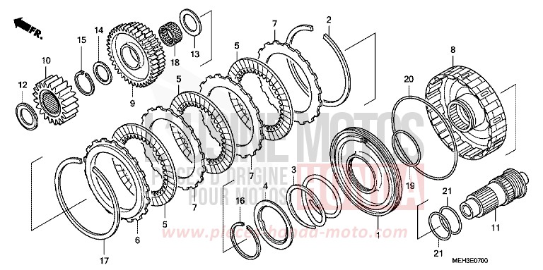 KUPPLUNG von DN-01 GRAPHITE BLACK (NHB01) von 2009