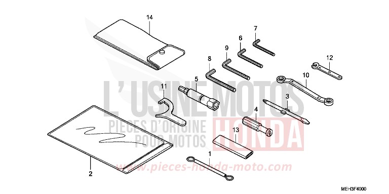 WERKZEUGE von DN-01 PEARL SUNBEAM WHITE (NHA66) von 2009