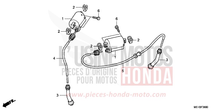 ZUENDSPULE von DN-01 SWORD SILVER METALLIC (NHA95) von 2009