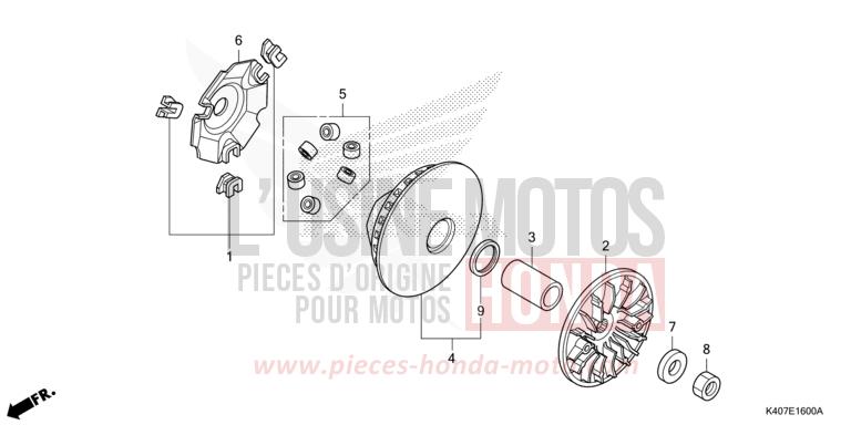 COTE SECONDAIRE von Forza MAT CYNOS GRAY METALLIC (NH312) von 2018