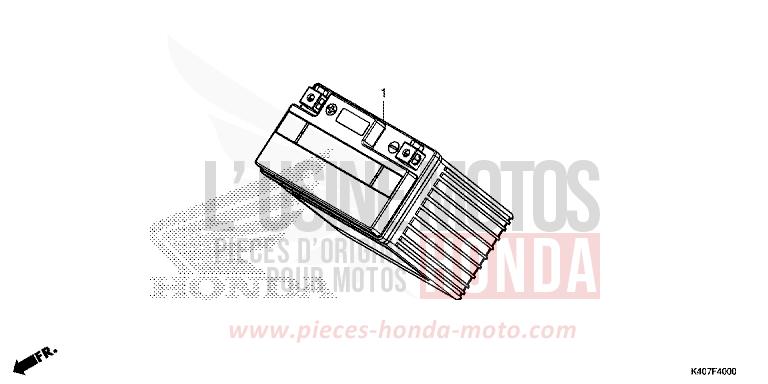 BATTERIE von Forza MAT CYNOS GRAY METALLIC (NH312) von 2018