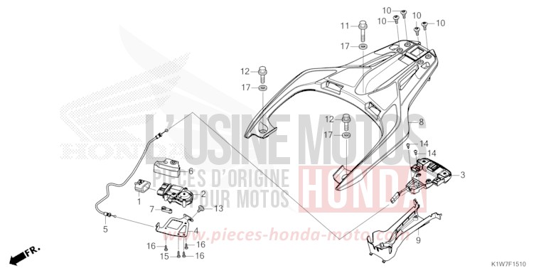 SUPPORT von SH350i NOIR (NH1) von 2021
