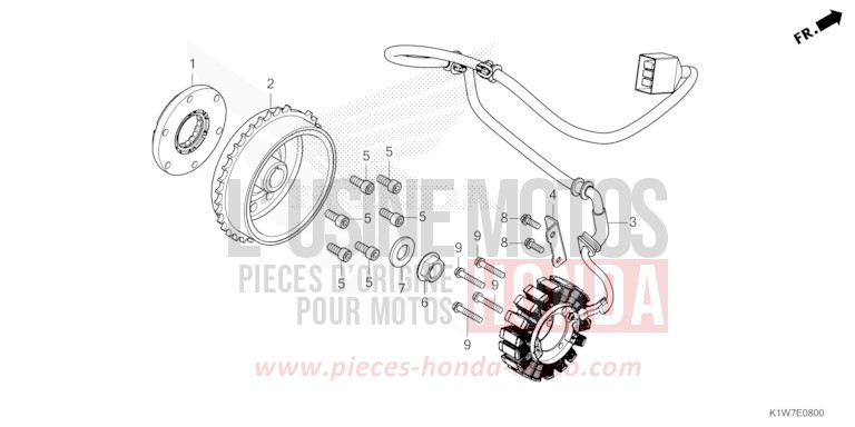 GENERATRICE von SH350i NOIR (NH1) von 2021