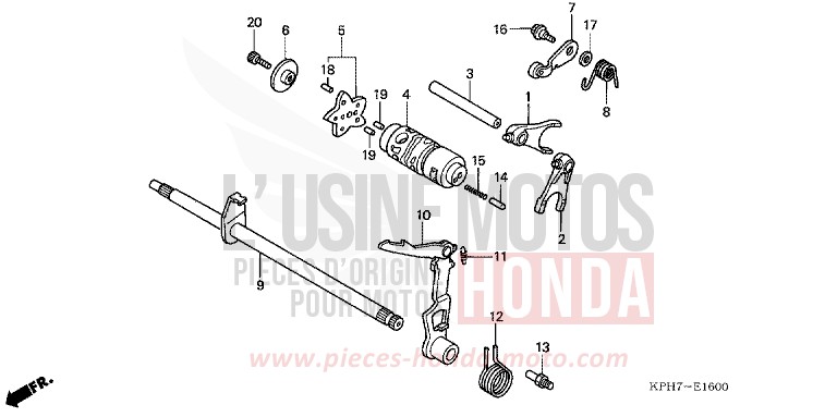SCHALTTROMMEL von Innova FORCE SILVER METALLIC (NH411) von 2005