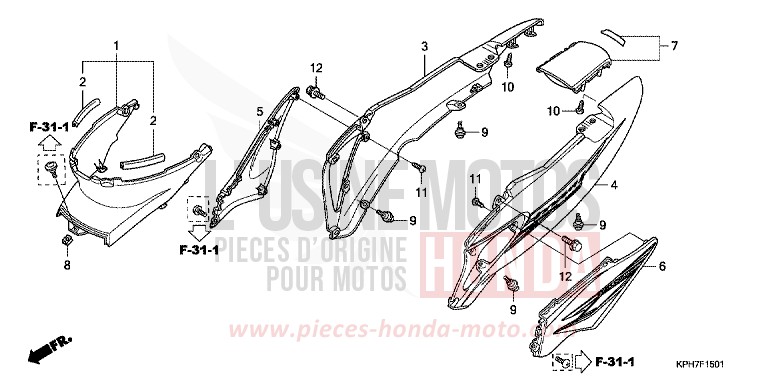 GEHAEUSEABDECKUNG (2) von Innova CANDY CARIBBEAN BLUE SEA (B189) von 2007