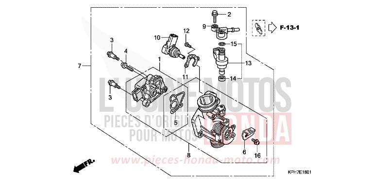 DROSSELKLAPPENGEHAEUSE von Innova FORCE SILVER METALLIC (NH411) von 2007