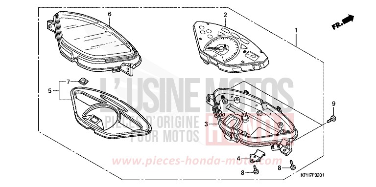 MESSGERAET (2) von Innova FORCE SILVER METALLIC (NH411) von 2007