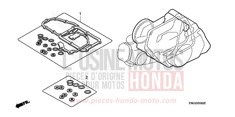 DICHTUNG SATZ B von Innova ASTEROID BLACK METALLIC (NHA35) von 2005