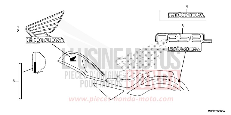 MARQUE von Rebell MAT AXIS GRAY METALLIC (NH303) von 2020