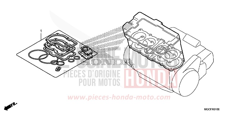 DICHTUNG SATZ A von CB1100 DARKNESS BLACK METALLIC (NH463) von 2019