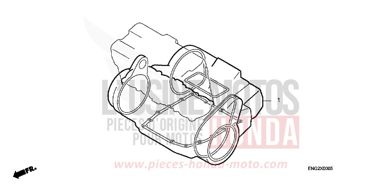 DICHTUNG SATZ B von CBR600F SPARKLING RED (R127A) von 1997