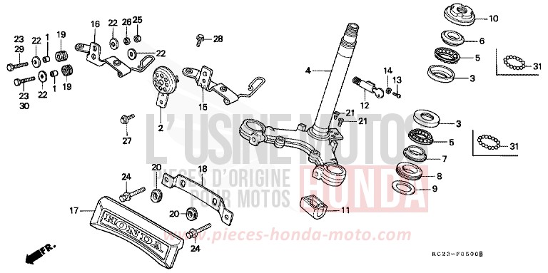 LENKSCHAFT/HUPE von CM125C KASHMIR BEIGE (YR169) von 1982