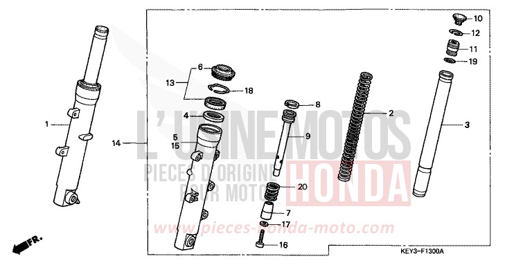 GABEL, VORNE von Pantheon ACCURATE SILVER METALLIC (NH146) von 2001