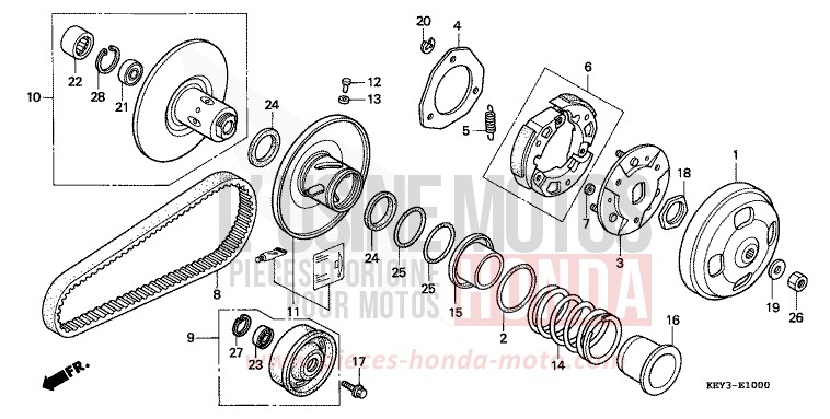 ABTRIEBSFLAECHE von Pantheon CYNOS GRAY METALLIC (NH400) von 2001