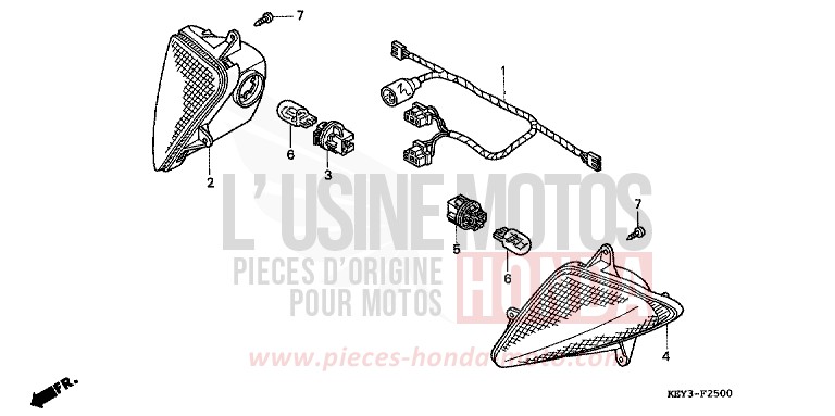 BLINKER von Pantheon FORCE SILVER METALLIC (NH411) von 2002