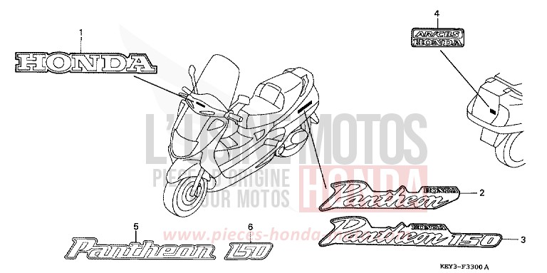 MARKE von Pantheon ICE BLUE METALLIC (PB299) von 2002