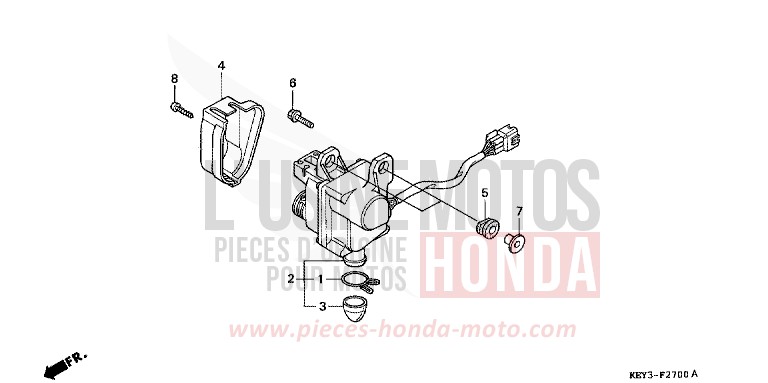 SERVOMOTOR von Pantheon RADIANT RED METALLIC (R218) von 1998