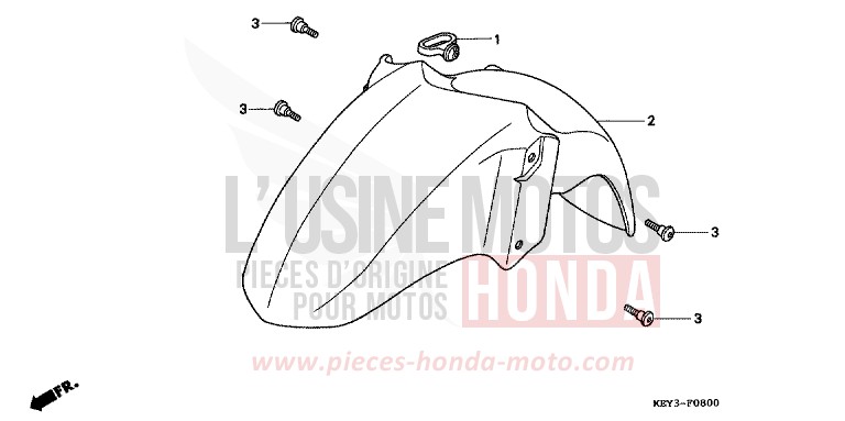 KOTFLUEGEL, VORNE von Pantheon TRAD BLUE METALLIC (PB171) von 1998