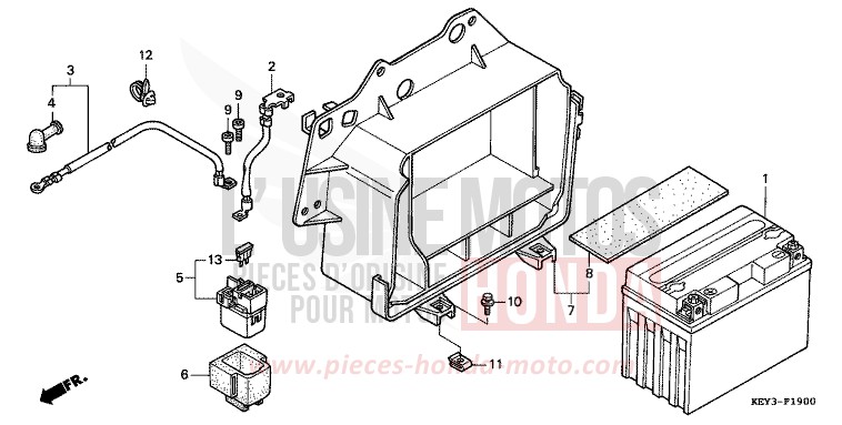 BATTERIE von Pantheon SPARKLING SILVER METALLIC (NH295) von 2000