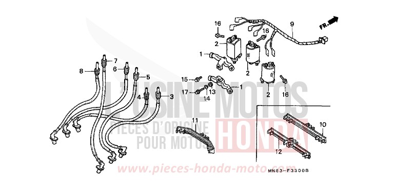 ZUENDSPULE von GL1800 NH215B (NH215B) von 1990