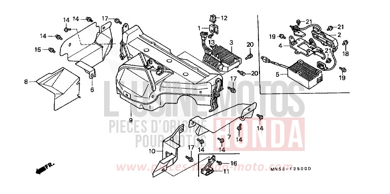 KAMMERSCHUTZ von GL1800 YR149N (YR149N) von 1991