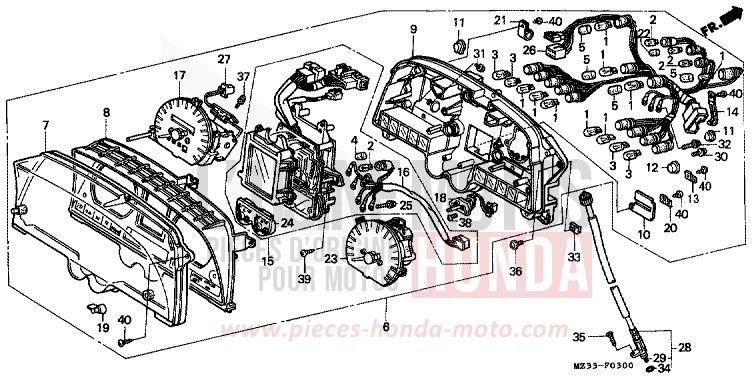 MESSGERAET von GL1800 PEARL SIERRA GREEN (G156G) von 1993