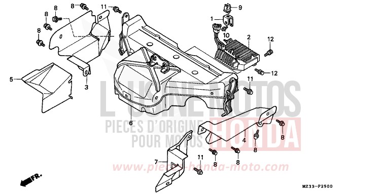 KAMMERSCHUTZ von GL1800 PEARL GLACIER WHITE (NH326) von 1994