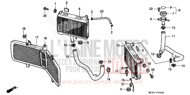 KUEHLER von GL1800 PEARL GLACIER WHITE (NH326D) von 1994