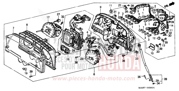 MESSGERAET von GL1800 PEARL GLACIER WHITE (NH326E) von 1997