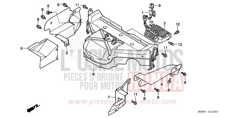 KAMMERSCHUTZ von GL1800 PEARL GLACIER WHITE (NH326E) von 1997