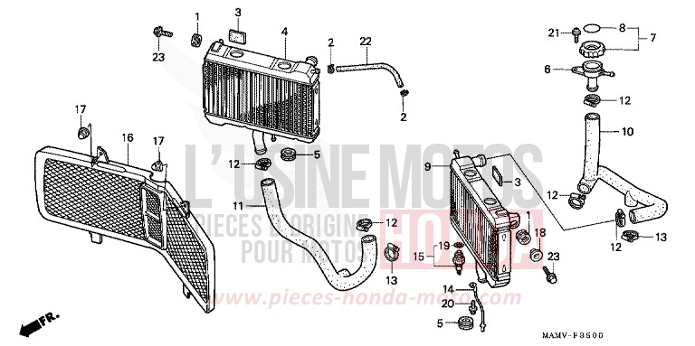KUEHLER von GL1800 PEARL SAPPHIRE BLACK (NH374) von 1997