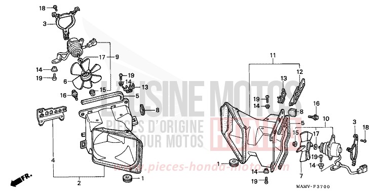 KUEHLGEBLAESE von GL1800 PEARL CORONADO BLUE (PB255H) von 2000