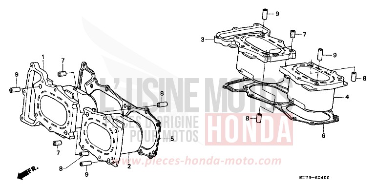 ZYLINDERLAUFBUECHSE von NR NR RED (R175) von 1992