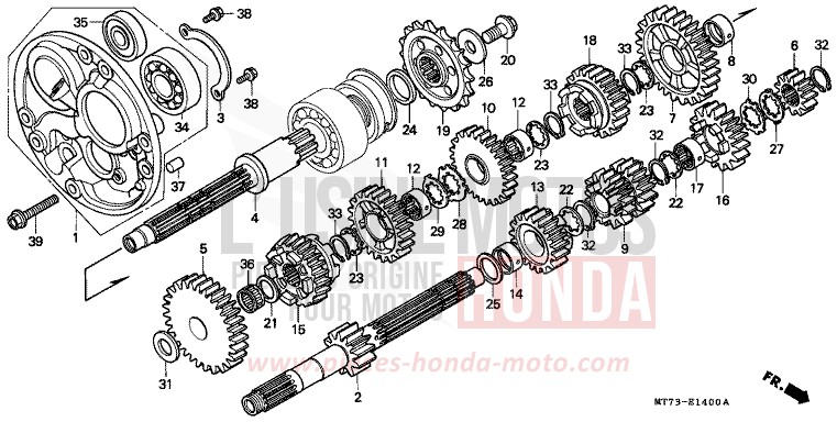 GETRIEBE von NR NR RED (R175) von 1992