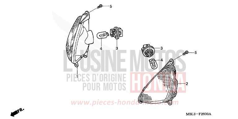 BLINKER von Deauville ELEGANT BEIGE METALLIC (YR217) von 1999