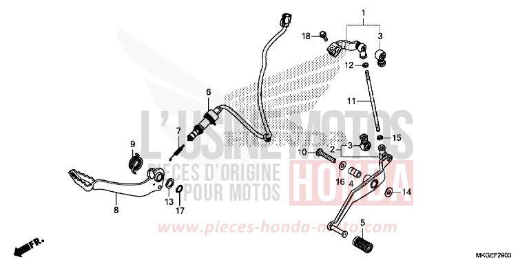PEDAL von Rebell MAT AXIS GRAY METALLIC (NH303) von 2022