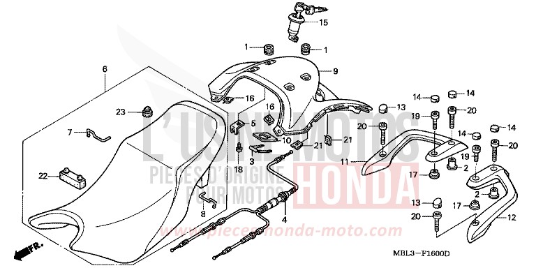 SITZ von Deauville SHASTA WHITE (NH138) von 2002