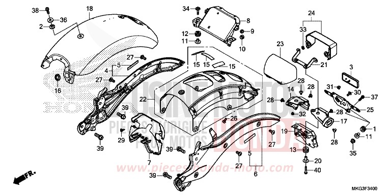 KOTFLUEGEL, HINTEN von Rebell GRAPHITE BLACK (NHB01) von 2017